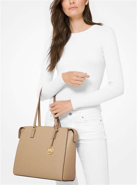 sullivan large saffiano leather tote bag|sullivan leather tote bag.